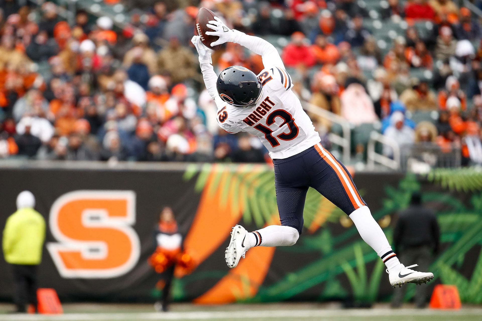Kendall Wright of the Chicago Bears makes a catch